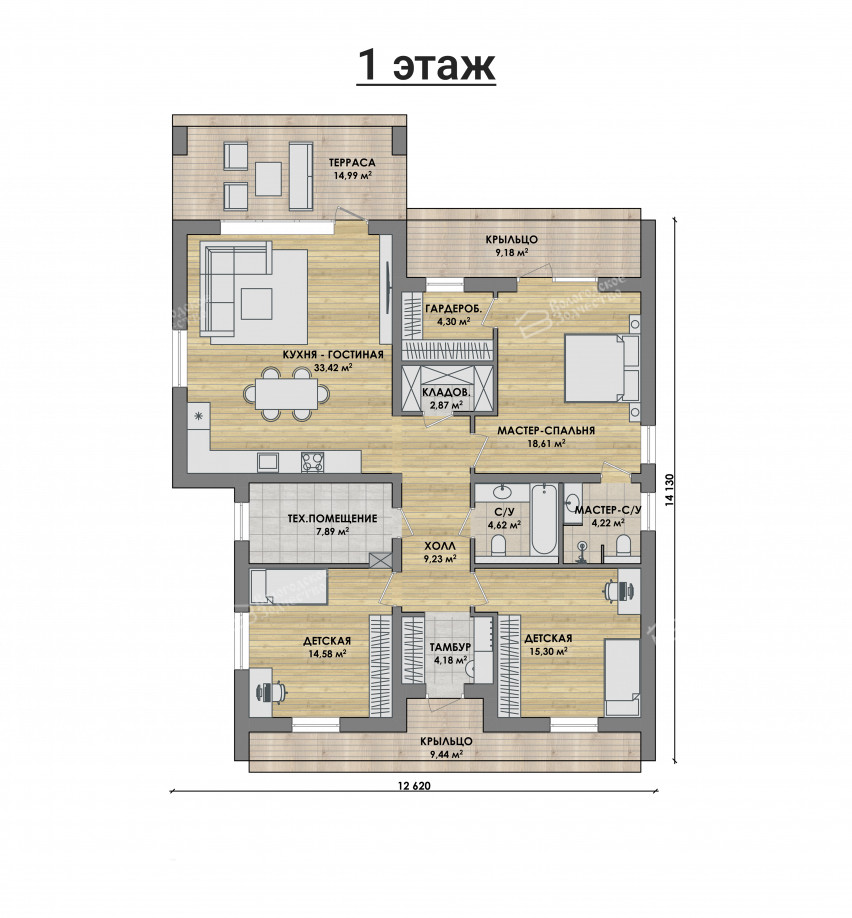 Дом из камня VZ-795